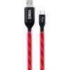 YENKEE YCU 231 RD LED Micro USB kabel