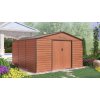 Zahradní domek G21 GAH 1300 - 340 x 382 cm, hnědý