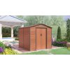 Zahradní domek G21 GAH 407 - 213 x 191 cm, hnědý  + ZDARMA grilovací nářadí v ceně 340 Kč