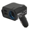 Adaptér pevný 12V + 2x USB 2400mA SELECT 07431
