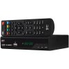 SET TOP BOX GoSAT GS240T2 DVB-T2 FullHD s HEVC H.265, USB přijímač