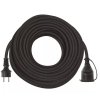 Venkovní prodlužovací kabel 30 m / 1 zásuvka / černý / guma-neopren / 230 V / 1,5 mm2  P01730