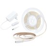 solight led cob pasek sada s adapterem vypinac 5m 8w m 800lm m neutralni bila wm59 nw