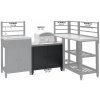 Modul skříňka pod gril TORINO 2 pro venkovní kuchyň 80x47x69cm 14126
