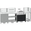 Modul skříňka pod gril TORINO 2 pro venkovní kuchyň 80x47x69cm 14126