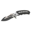 Cattara nůž zavírací COBRA 20cm s pojistkou stříbrná-černá 13258