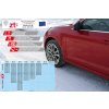 Sněhové řetězy textilní ADHESIV ÖNORM M 01392