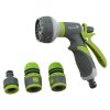 Pistole zavlažovací kruhová 8 funkcí s příslušenstvím - sada 4ks 20451
