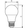 led zarovka philips e27 7 5w 60w 4000k 230v a60 p169050