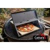 Pizza pec SALERNO s dvířky a teploměrem 40x35,5x21cm 14111