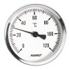 NOVASERVIS Teploměr 63mm 1/2" AXIALNÍ 0-120C - T63120A