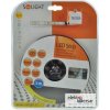 Solight LED světelný pás s testrem, 5m, sada s 12V adaptérem, 4,8W/m, IP65, studená bílá (WM50-65T)