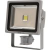 Reflektor s vysoce svítivou COB LED, 30W, 2100lm, IP44, pohyb. senzor