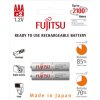 HR03 2BP AAA White NiMH 750mAh FUJITSU