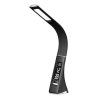 solight led stolni lampa stmivatelna s displejem 6w 4100k kuze cerna wo46 b