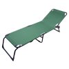 Lehátko kempingové skládací BERLIN zelené 13511