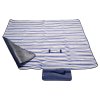 Pikniková deka FLEECE 150x135cm modrá