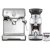 Pákové espresso Sage BES810BSS + BCG600 + káva