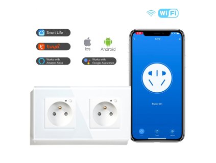 Dvojitá Chytrá WiFi zásuvka