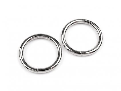 O ring NICKEL plated 12mm, 15mm, 25mm, 30mm