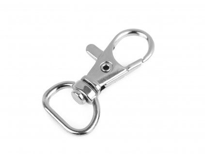 Metal Snap Hook pulling loop 12 mm 5 colours