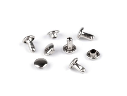 Double Cap Rivets Ø6 mm 100 pairs/ 3 COLOURS