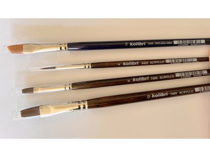 Brush KOLIBRI PROFESIONAL - Acyrlic colour