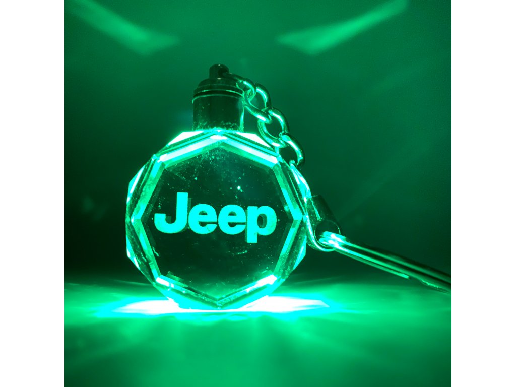Klíčenka s logem auta Jeep | Smartings.cz