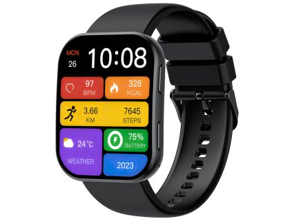 Madvell Venezia čierna so silikónovým remienkom