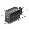 Adaptér do siete USB-C/A 30W Madvell čierna