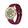 2422 9 madvell elori pudrova zlata s silikonovym reminkem bordo