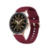 2422 32 madvell elori pudrova zlata s silikonovym reminkem bordo