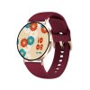 2422 40 madvell elori pudrova zlata s silikonovym reminkem bordo