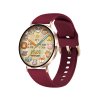 2422 3 madvell elori pudrova zlata s silikonovym reminkem bordo