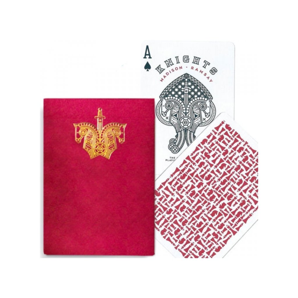 Hrací karty Ellusionist Knights Red