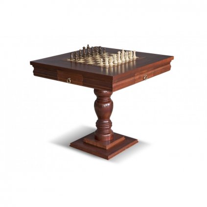 Šachový stolek Kasparov 81x81 masiv