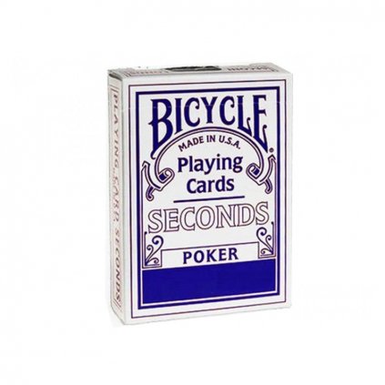 Hrací karty Bicycle Seconds Playing Cards, Barva Modrá