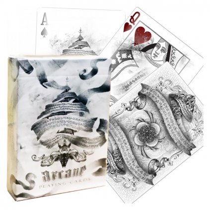 Hrací karty Ellusionist Arcane White