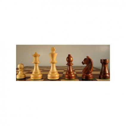 Šachové Figury Staunton Senator č. 6 hnědé