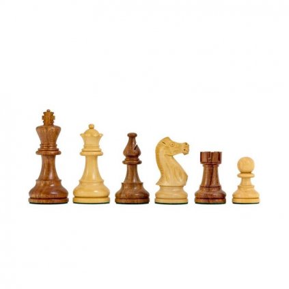 Šachové Figury Staunton President hnědé