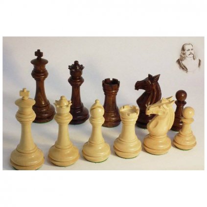 Šachové Figury Staunton Jiří z Poděbrad
