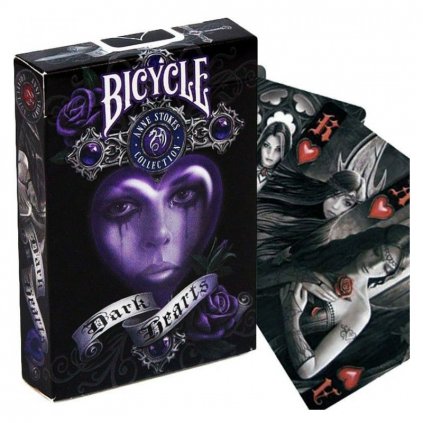 Hrací karty Bicycle Anne Stokes Dark Hearts