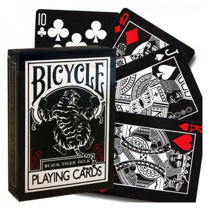 Hrací karty Ellusionist Black Tiger
