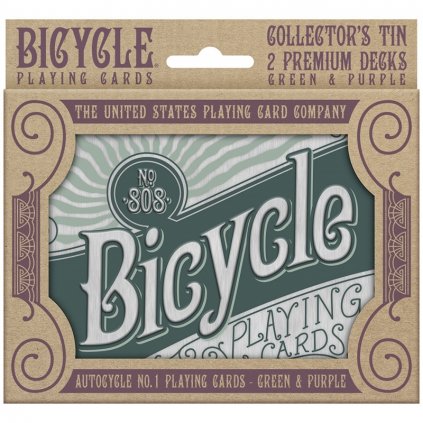 Hrací karty Bicycle Retro Tin