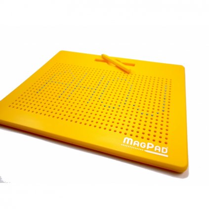 Magnetická kreslící tabulka Magpad Big 714 kuliček, Barva Žlutá