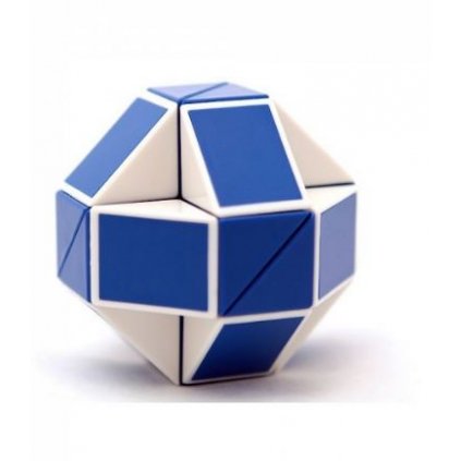 Rubik´s hlavolam Twist modro - bílý