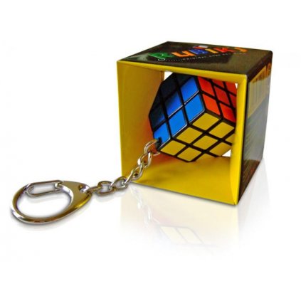 Rubikova kostka mini hlavolam přívěsek na klíče