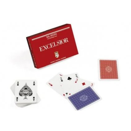 Hrací karty Excelsior poker, kanasta