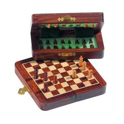 Šachy Indické cestovní magnetické mini