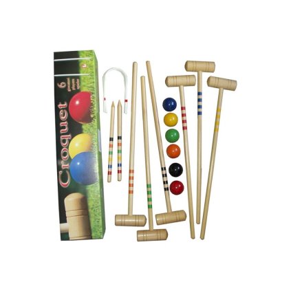 Pronájem Kroket pro 6 hráčů de-luxe